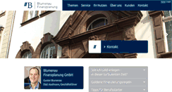 Desktop Screenshot of blumenau-finanzplanung.de